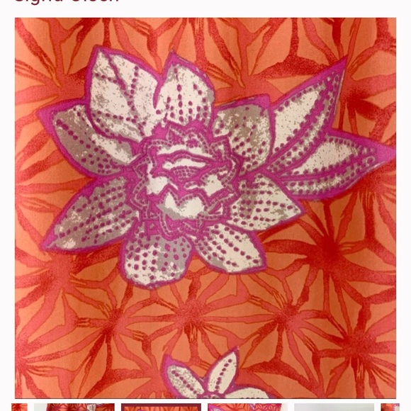 NWT Silk Sigrid Olsen Floral Skirt - Picture 10 of 16